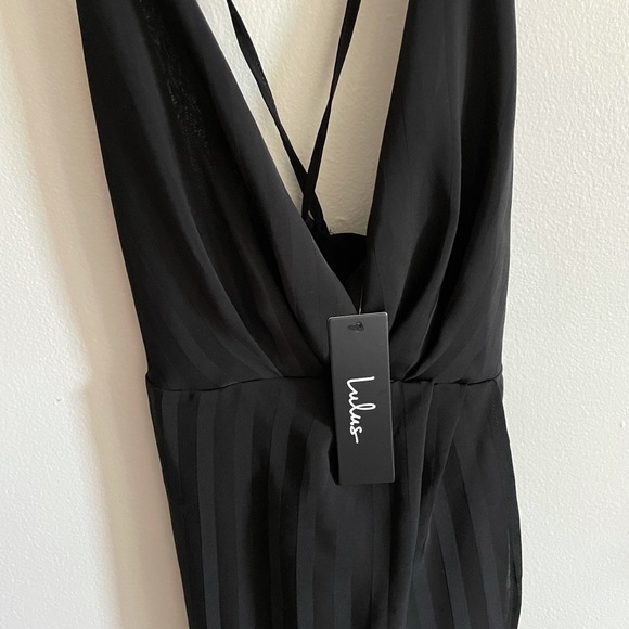 Lulus Panache Black Backless Midi Dress - Picture 5 of 6